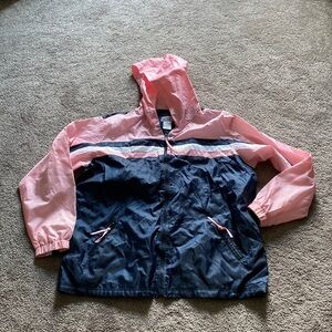 CXT Classic Hooded Full Zip Windbreaker SIZE L